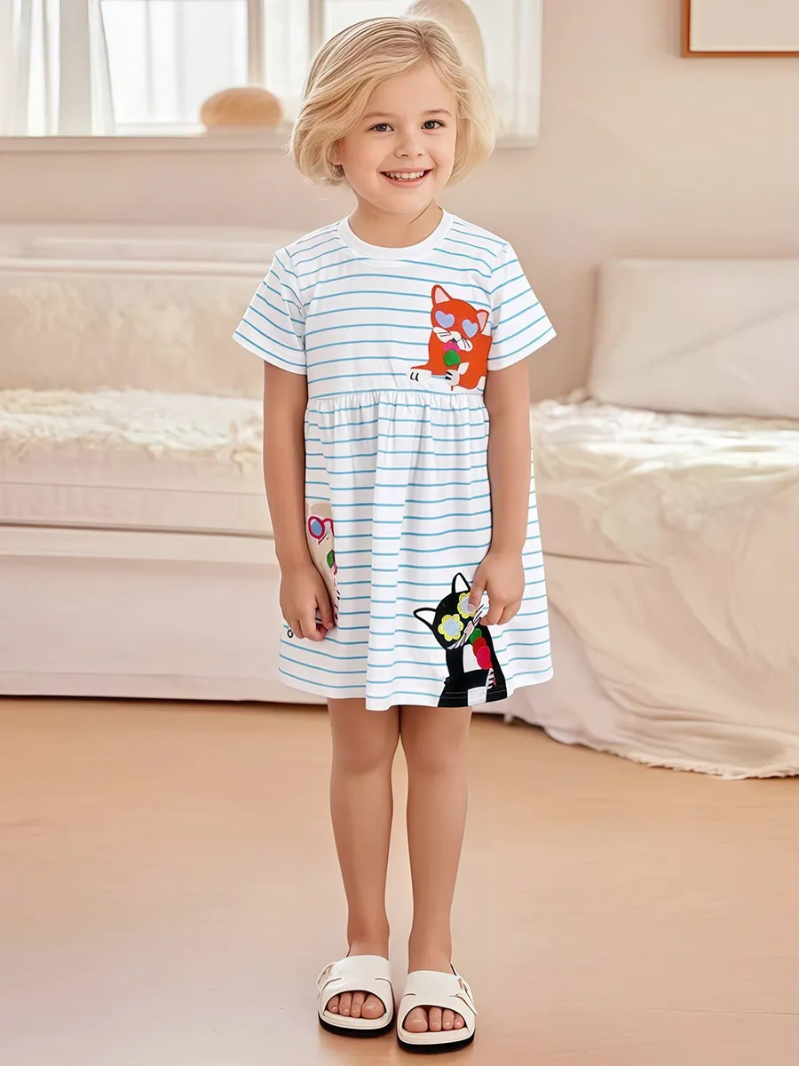 Little Maven Comfortable and stylish dress for young girls