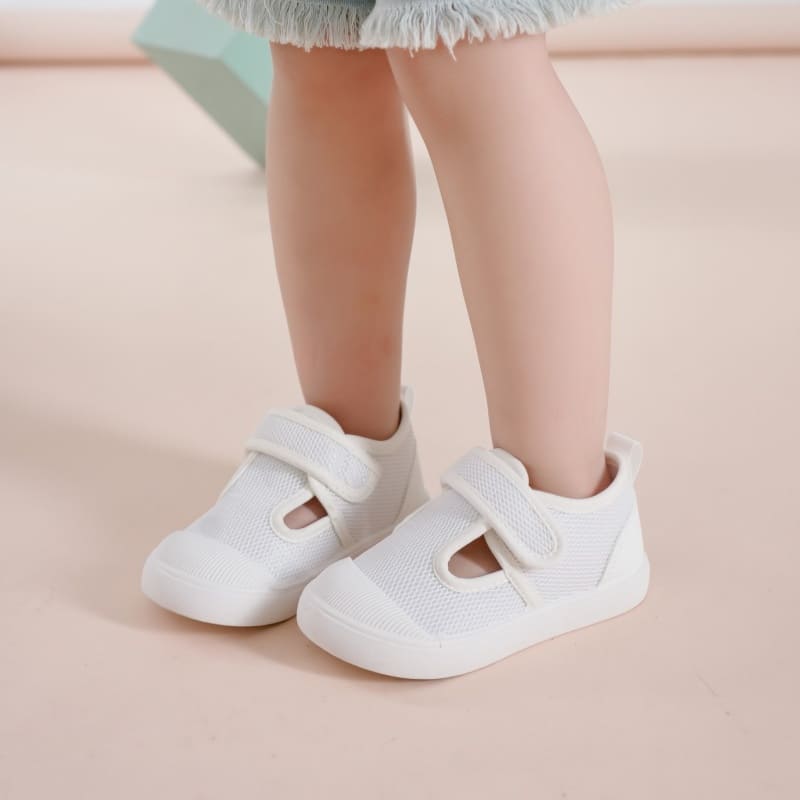 Little Maven Baby & Toddler Girls Mesh Breathable Velcro Flat Sandals