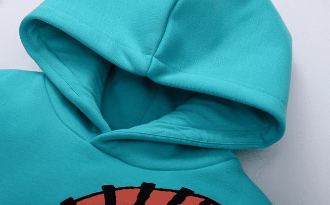 Kid Boys Tiger Print Warm Fleece Long Sleeve Hooded Sweatshirt