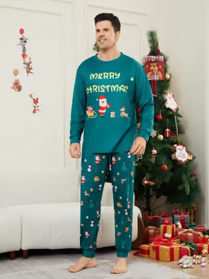Comfortable family sleepwear for Christmas