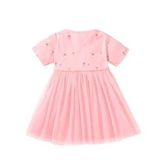 Little Maven Girls Animal Mouse Cotton Mesh Princess Dress