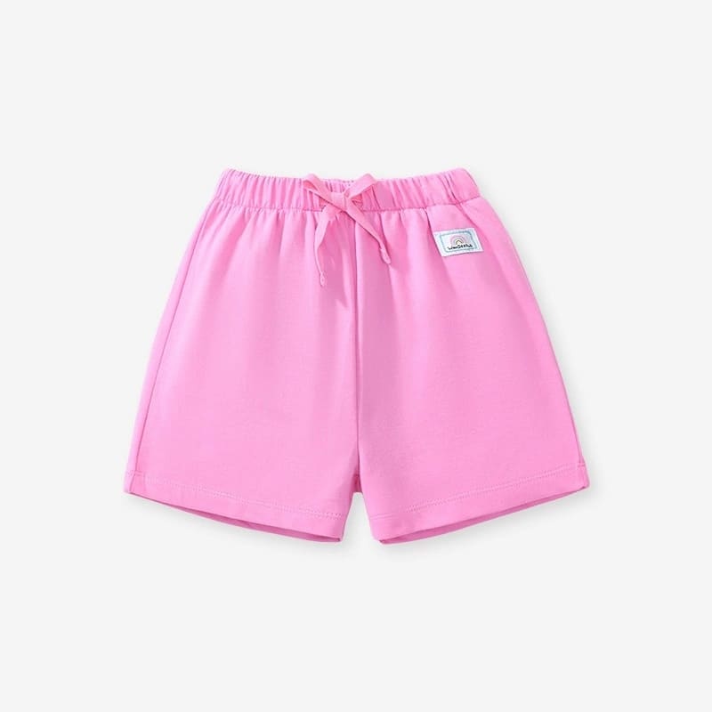 Little Maven Girls Summer Cotton Drawstring Shorts