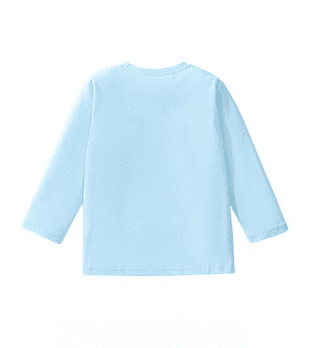 Kid Girls Cute Long-eared Rabbit Printed Cotton Long-sleeved Tee
