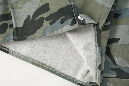 Little Maven Toddler/Kid Boy Hooded camouflage woven jacket