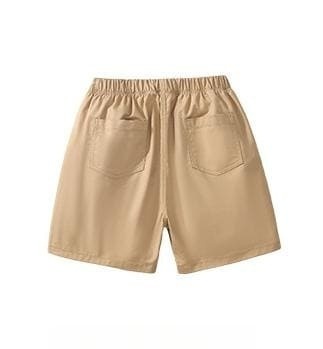 Little Maven: Adventure-Ready Boys Cute Dog Print Cotton Shorts