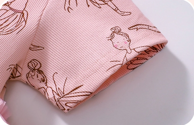 Toddler/Kid Girl Character Print Short Sleeve Princess Dress
