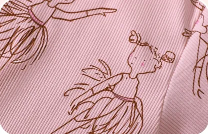 Toddler/Kid Girl Character Print Short Sleeve Princess Dress