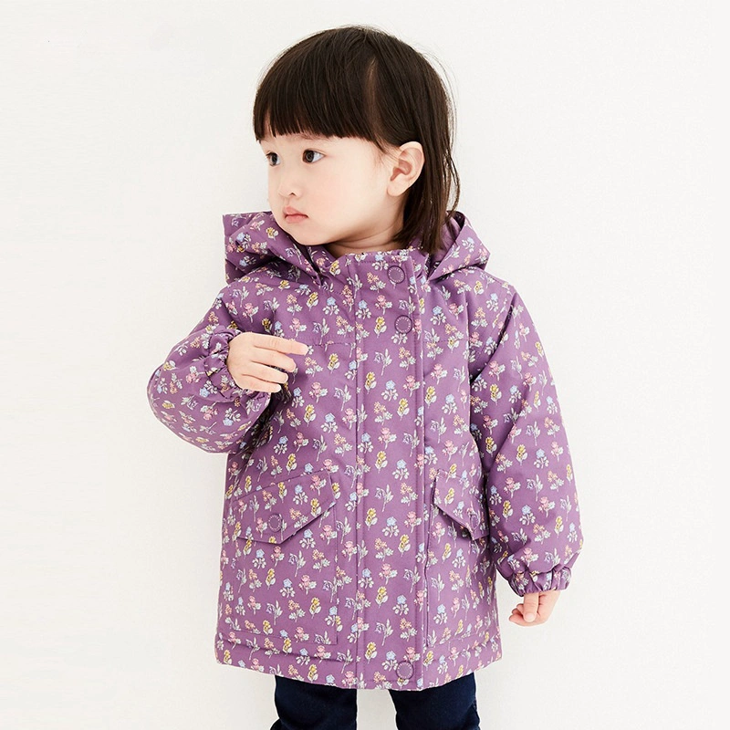 Little Maven Toddler girl floral print jacket