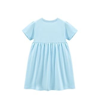 Little Maven Rainbow Cotton Dress for Girls
