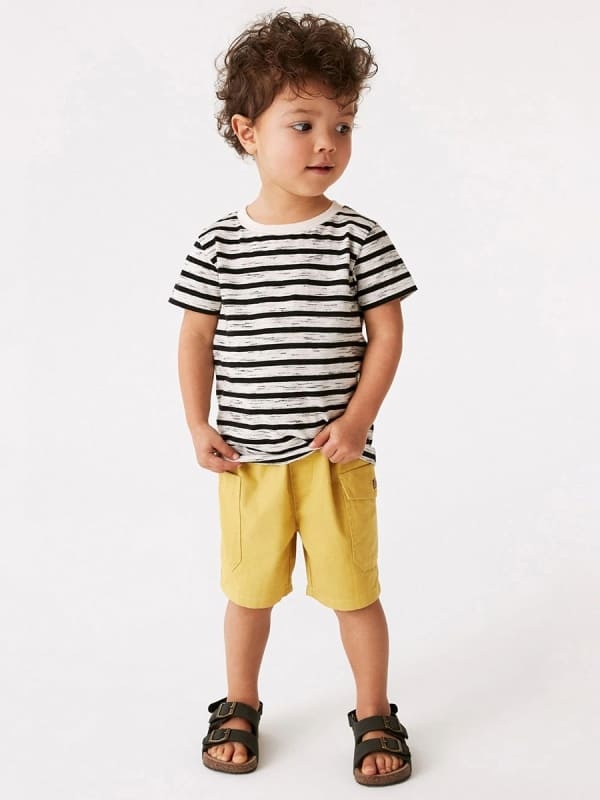 Little Maven Boys Cotton Sports Shorts with Pockets