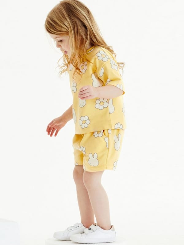 Little Maven Bunny & Flower Cotton Play Set for Girls