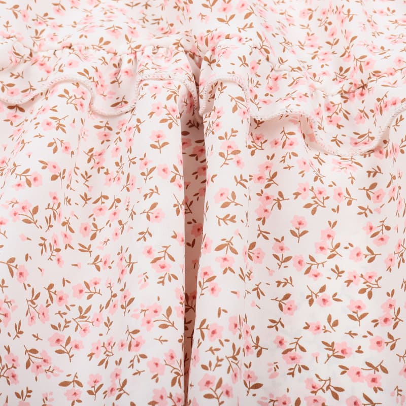 Mommy and Me Outfits Casual Loose Flowing Floral Parent-child Dress