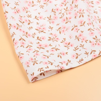 Mommy and Me Outfits Casual Loose Flowing Floral Parent-child Dress