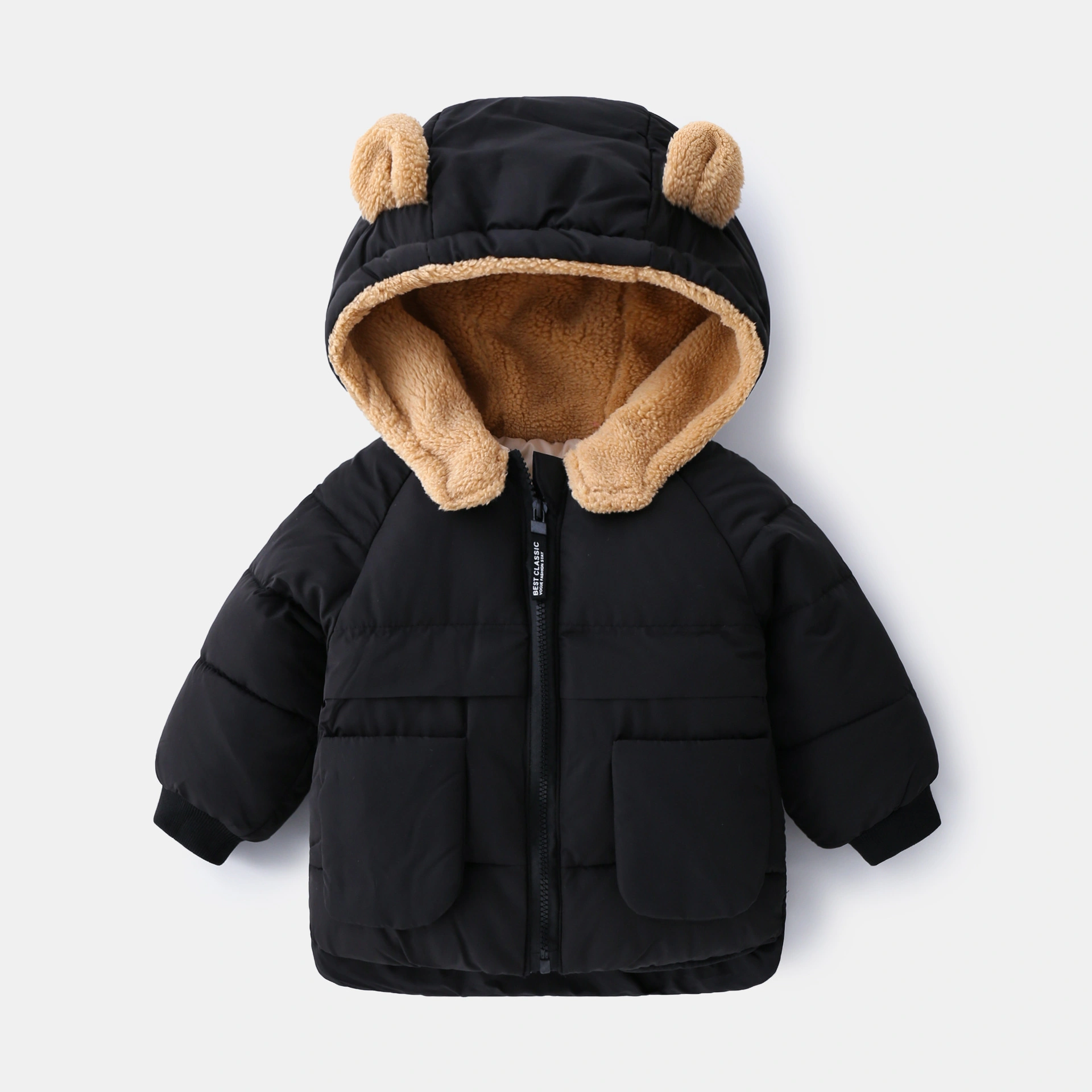 Little Maven Toddler/Kid Boy/Girl Hooded Thick Cotton Coat
