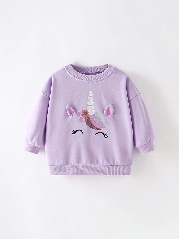 Little Maven cartoon sweatshirt for girls