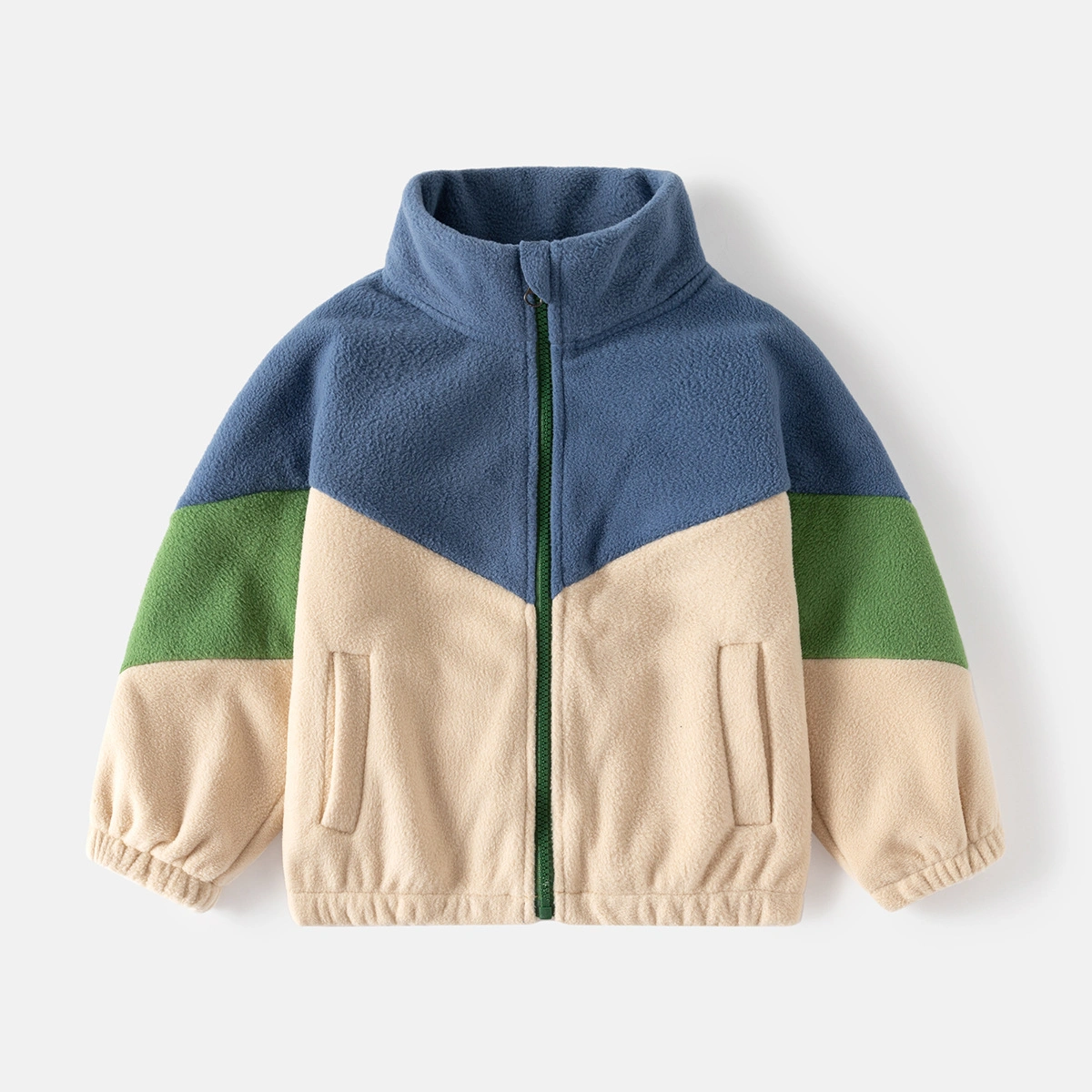 Little Maven Boys’ Colorblock Fleece Jacket