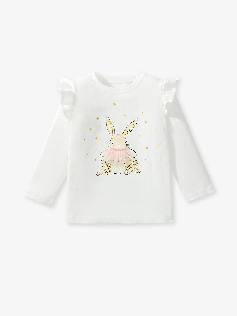 Little Maven Toddler/Kid Girl Long Sleeve Cotton T-shirt