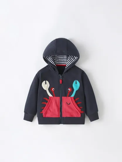 Little Maven Comfortable Long-Sleeved Hoodie for Boys