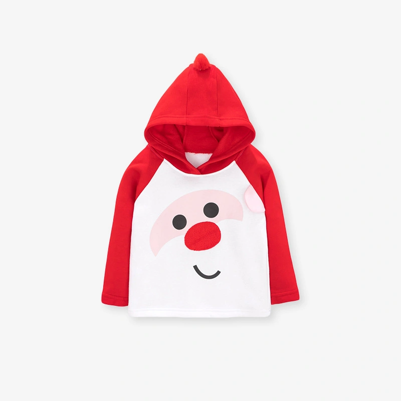Little Maven Christmas Toddler/Kid Girl Snowman print hoodie