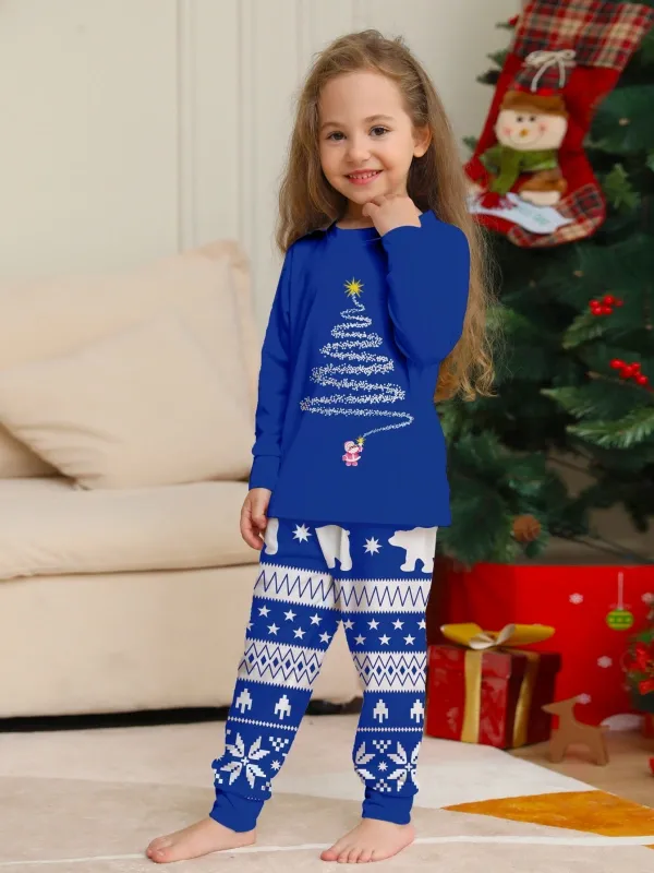 Christmas Family Pajamas Santa Claus 3D Printed Pajamas Set