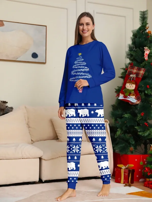 Christmas Family Pajamas Santa Claus 3D Printed Pajamas Set