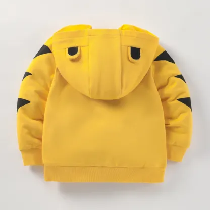 Little Maven Toddler/Kid Boy Cartoon Tiger Style Zip-up Hooded Jacket