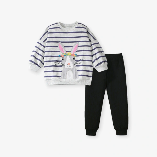 Cute 2-piece clothing set for kid girls