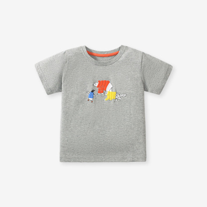 Little Maven Summer Boys Cartoon Print T-shirt