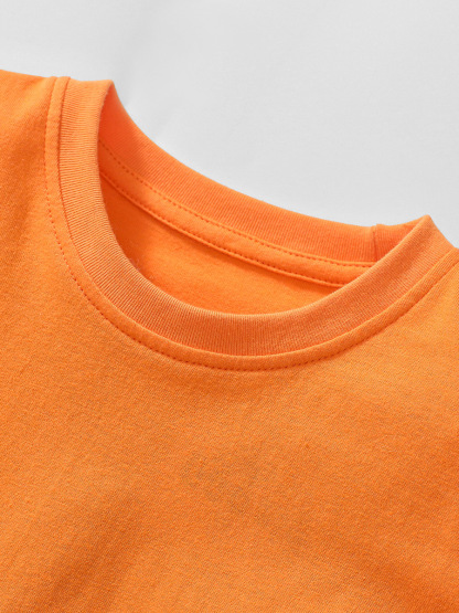 Little maven summer cartoon boy cotton short-sleeved T-shirt