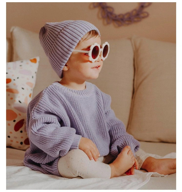Little Maven Baby boy and girl wearing cozy autumn winter sweater