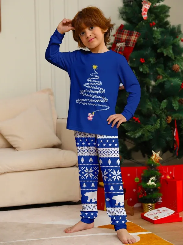 Christmas Family Pajamas Santa Claus 3D Printed Pajamas Set