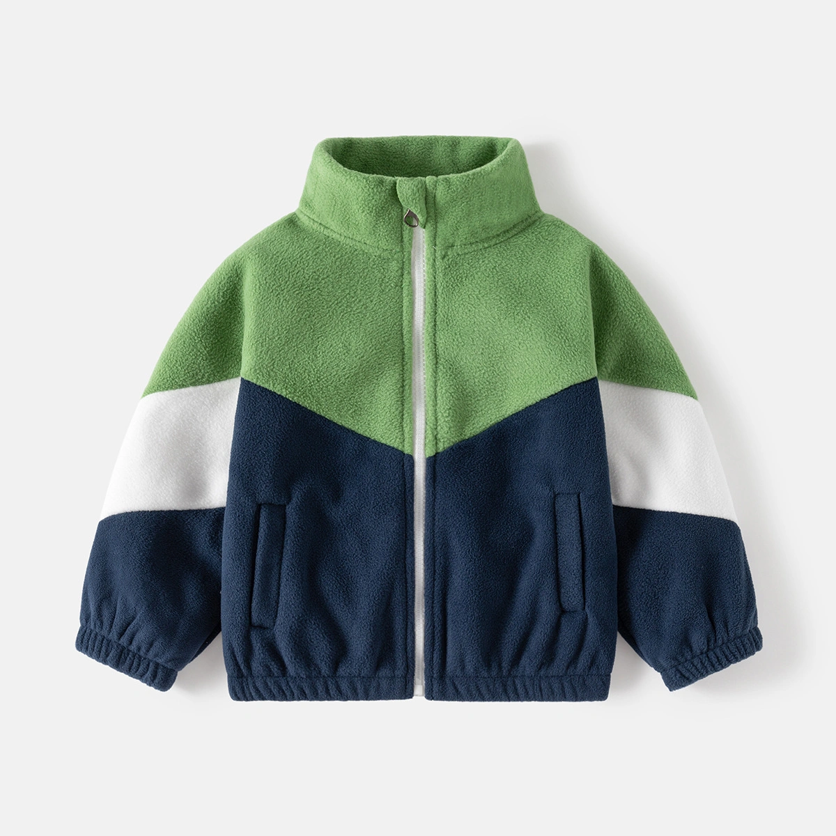 Little Maven Boys’ Colorblock Fleece Jacket