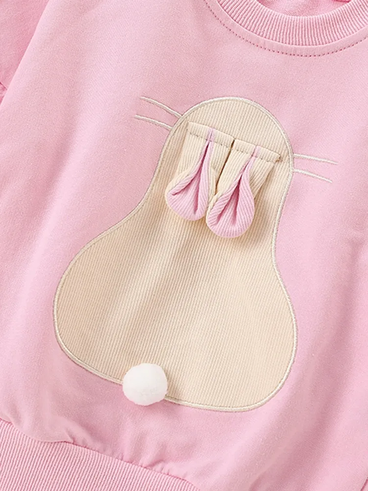 Little Maven Toddler/Kid Girl Round Neck Long Sleeve Casual Sweatshirt
