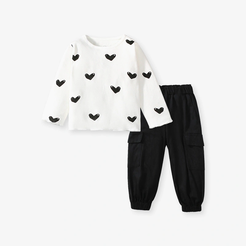 Little Maven Toddler/Kid Girl Lovely Long-Sleeved Casual Clothing Set