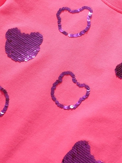 Little Maven Sparkle & Shine Sequin Dress for Toddler Girls 