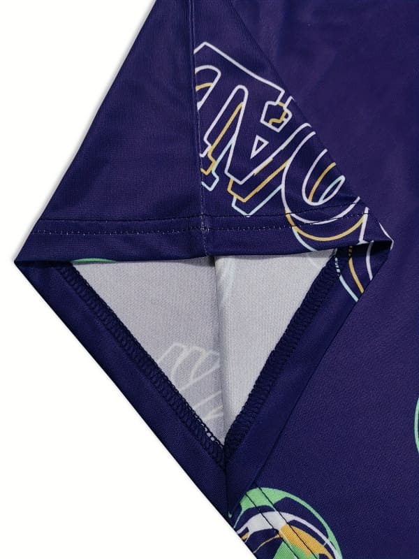 Toddler & Kids Football Lettering Print Cotton Short Sleeve Pajama Set
