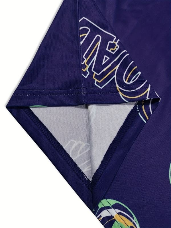 Toddler & Kids Football Lettering Print Cotton Short Sleeve Pajama Set