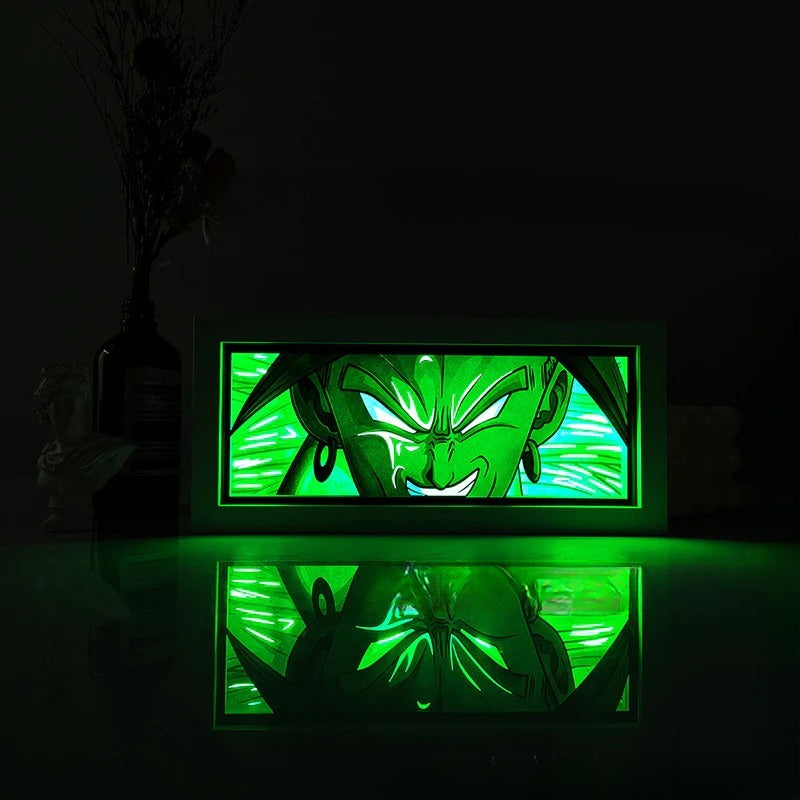 ONE PIECE Dragon Ball Hokage Paper Carving Lamp Photo Frame