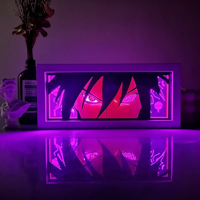 ONE PIECE Dragon Ball Hokage Paper Carving Lamp Photo Frame