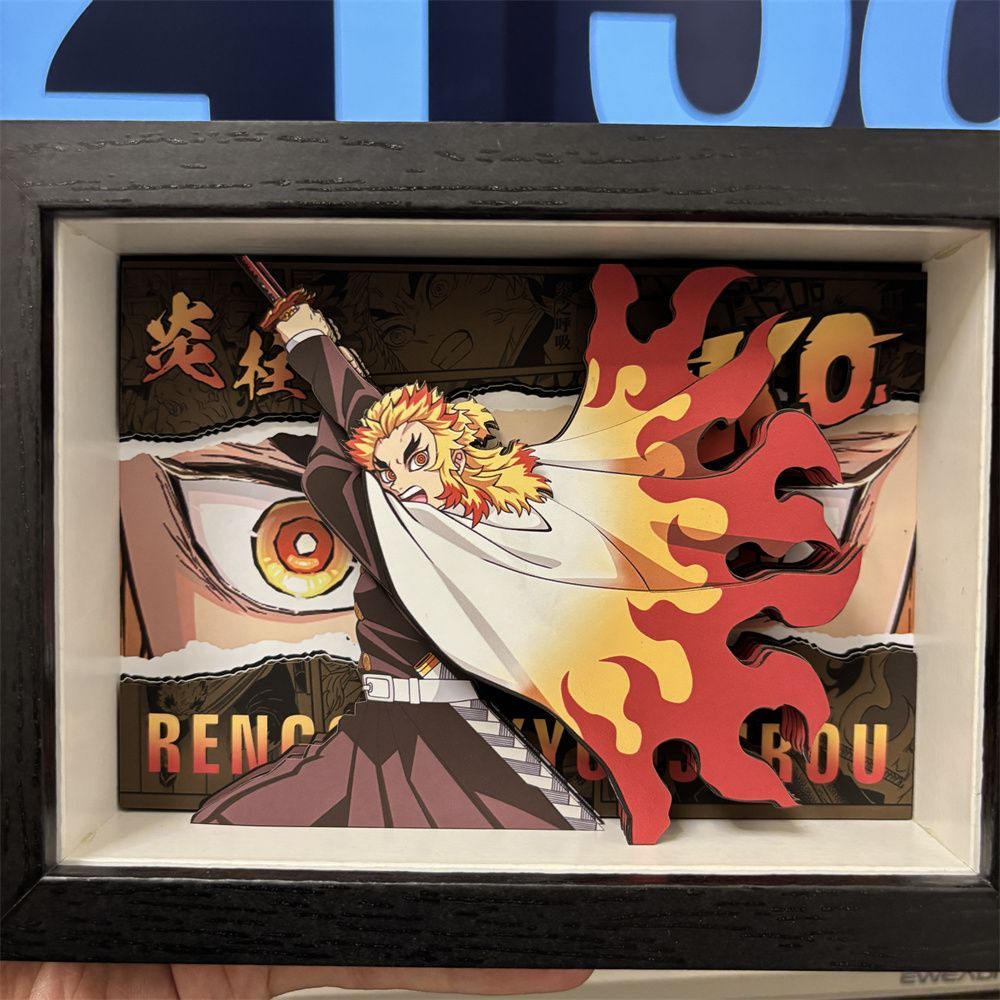 Inoue Byakuya 3D paper carving decorative painting