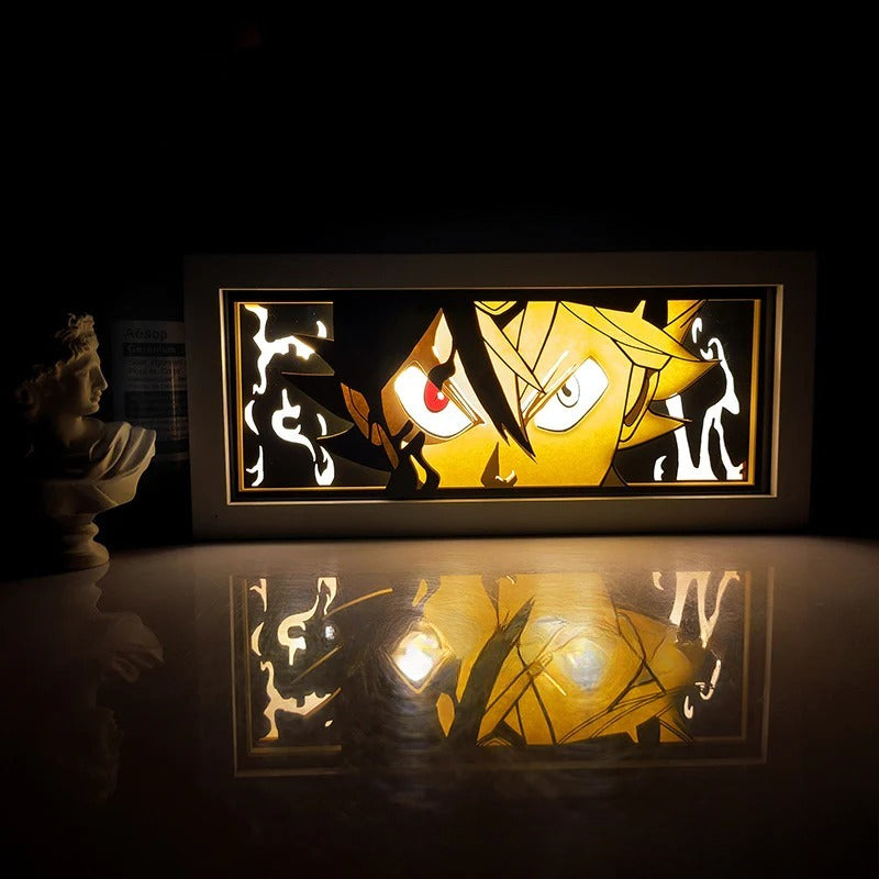 ONE PIECE Dragon Ball Hokage Paper Carving Lamp Photo Frame
