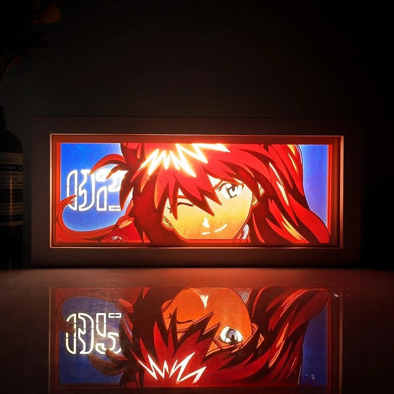 ONE PIECE Dragon Ball Hokage Paper Carving Lamp Photo Frame