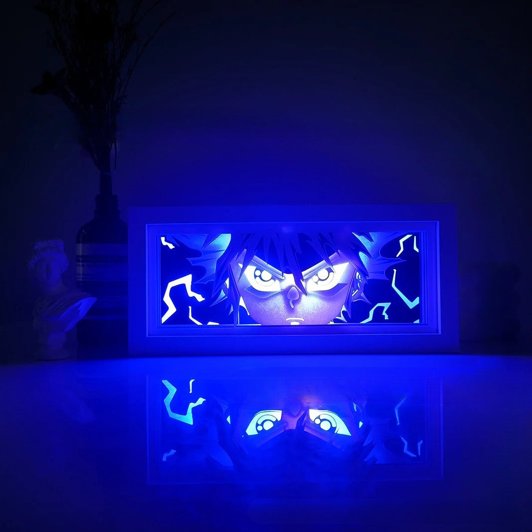 ONE PIECE Dragon Ball Hokage Paper Carving Lamp Photo Frame