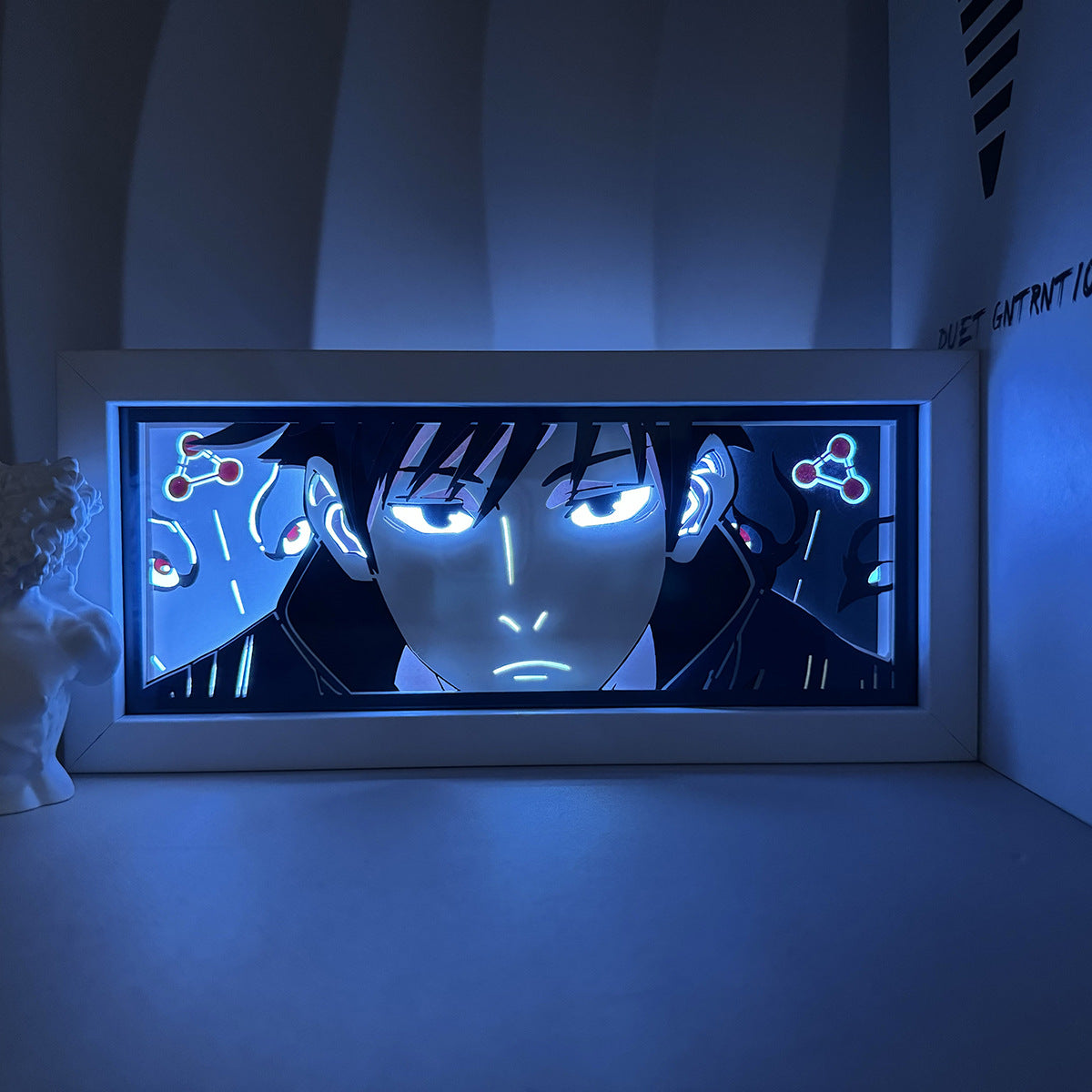 ONE PIECE Dragon Ball Hokage Paper Carving Lamp Photo Frame