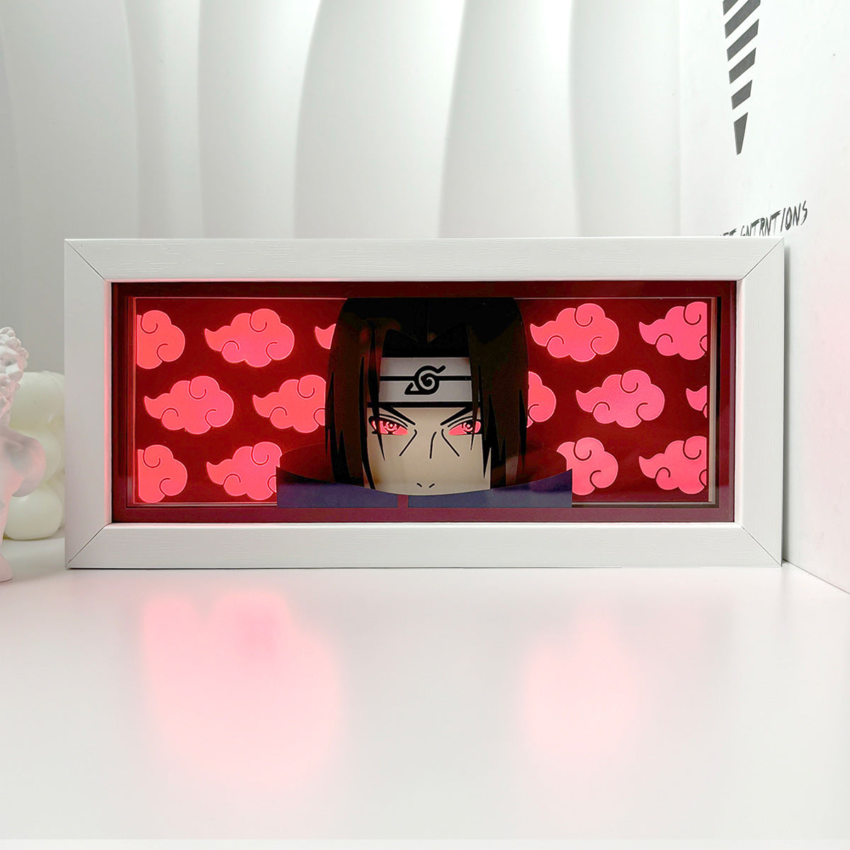 ONE PIECE Dragon Ball Hokage Paper Carving Lamp Photo Frame