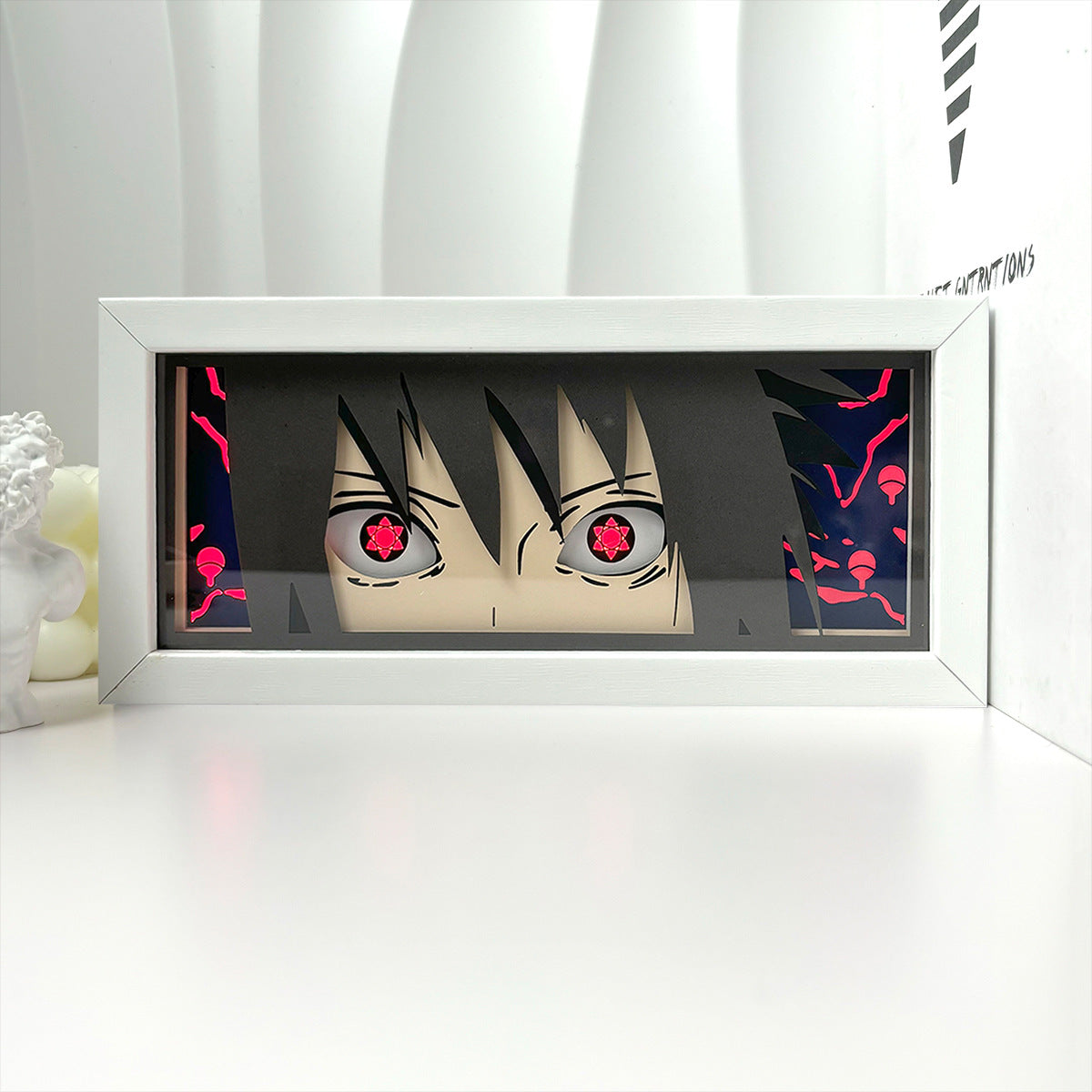 ONE PIECE Dragon Ball Hokage Paper Carving Lamp Photo Frame