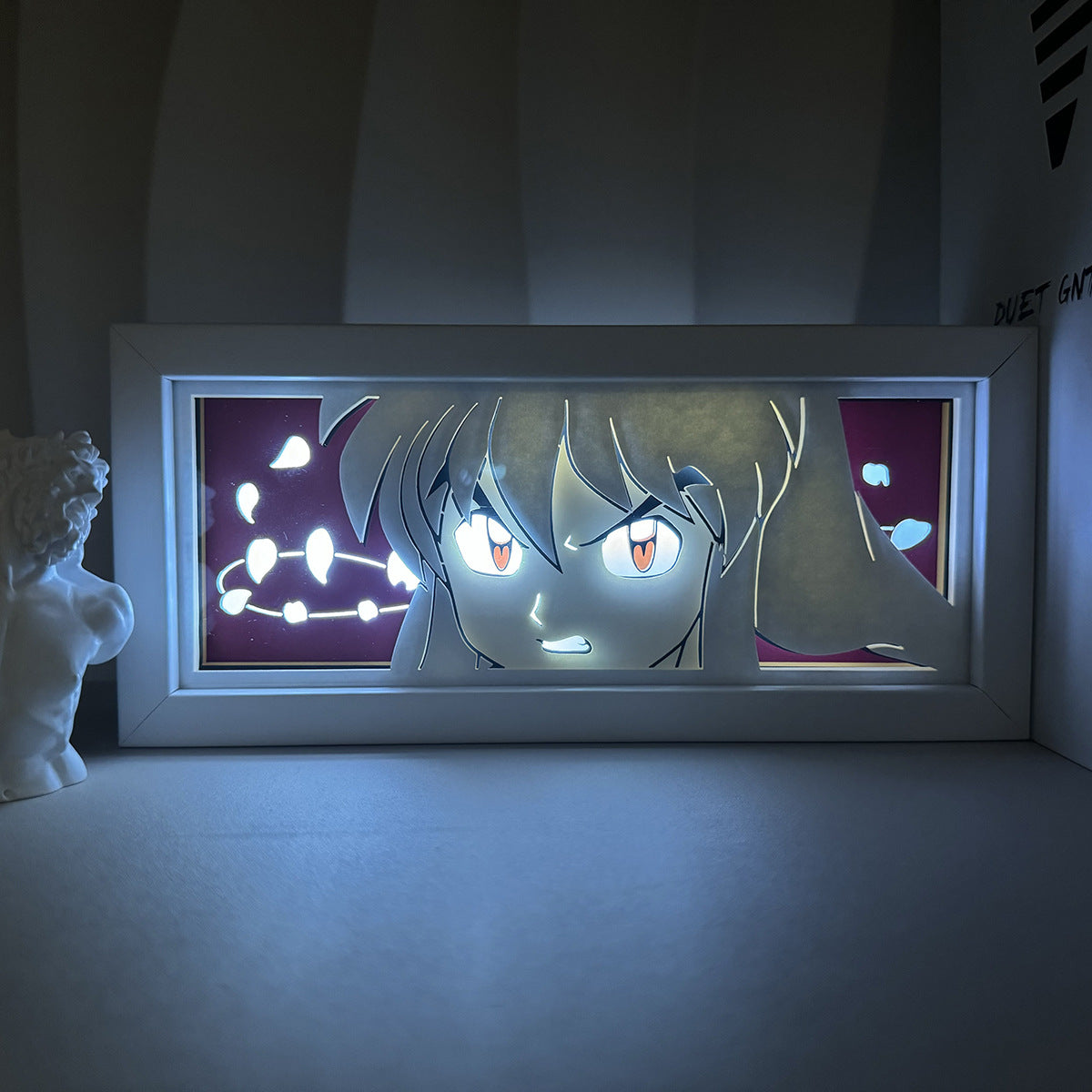 ONE PIECE Dragon Ball Hokage Paper Carving Lamp Photo Frame