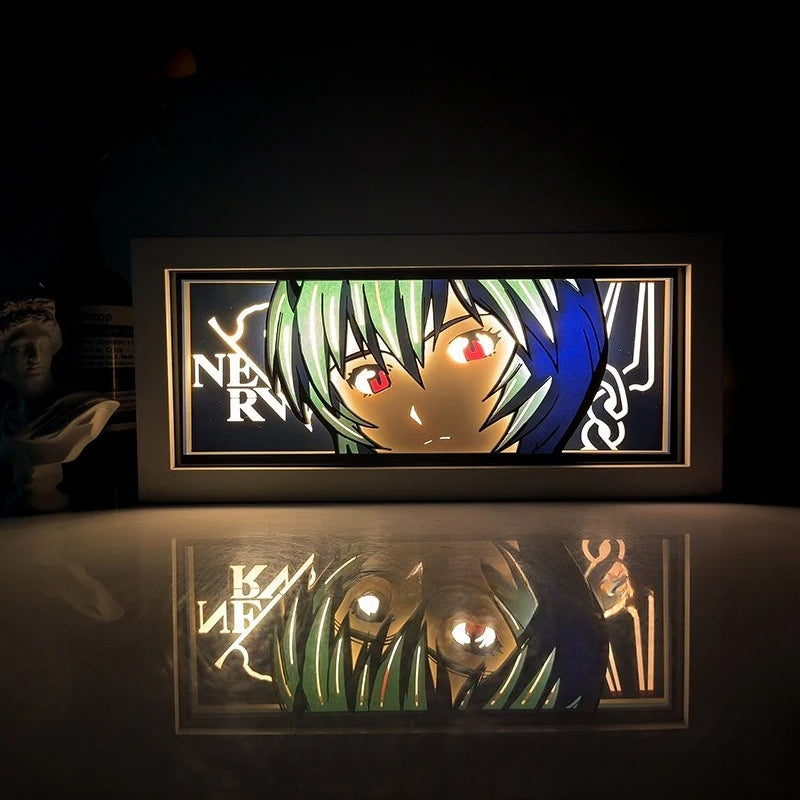 ONE PIECE Dragon Ball Hokage Paper Carving Lamp Photo Frame
