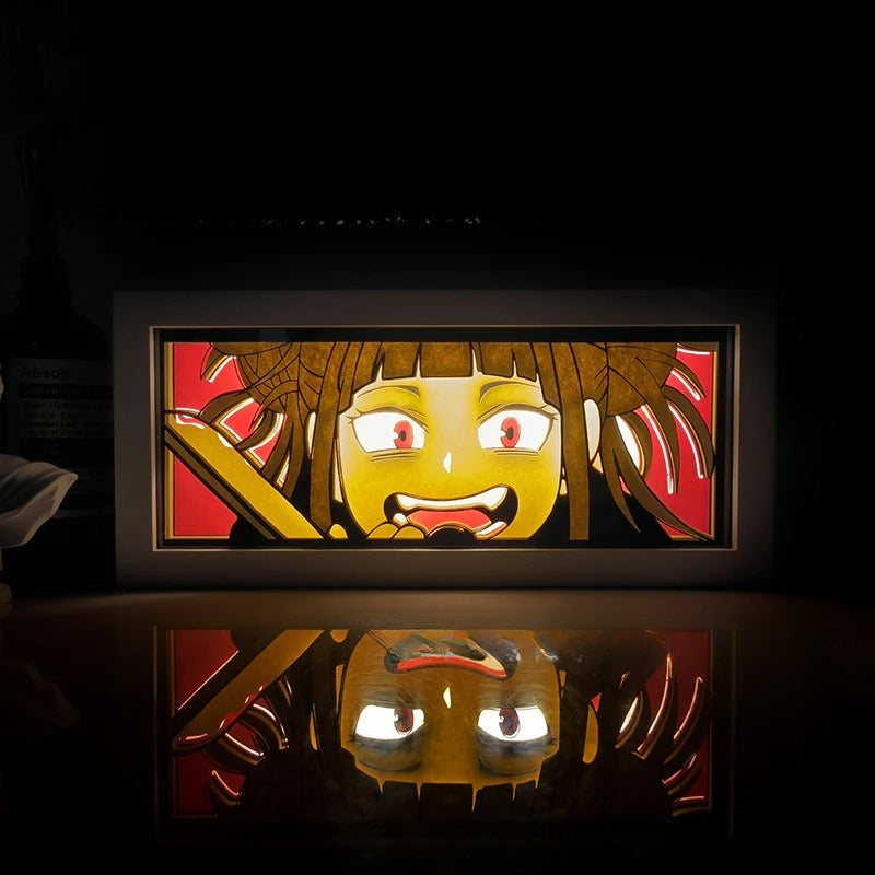 ONE PIECE Dragon Ball Hokage Paper Carving Lamp Photo Frame