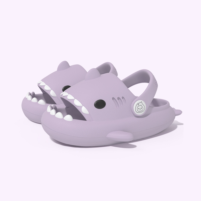 KID CUTE SHARK HEAD CLOGS
